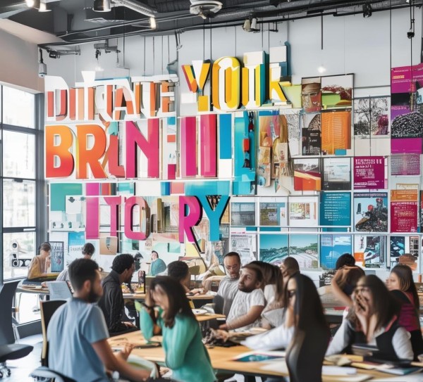 图文广告公司宣传用语，dictating your brand story
