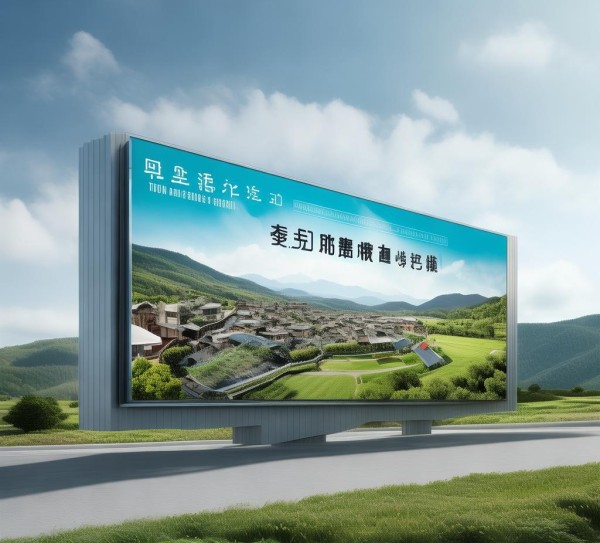 乡镇地区广告牌设计与应用，助力您的宣传与商业成功