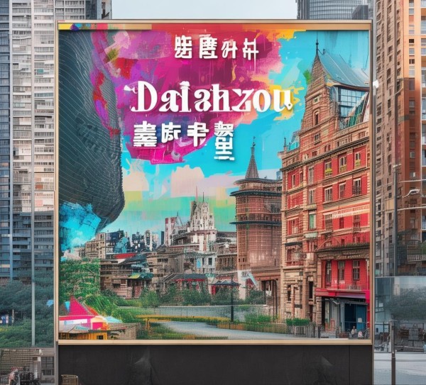 城市记忆，大渡口规划广告牌的艺术表达