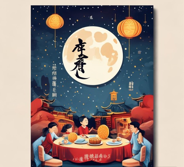 中秋节宣传广告案例，家庭团聚，享受美食，安全相伴——分析与推广