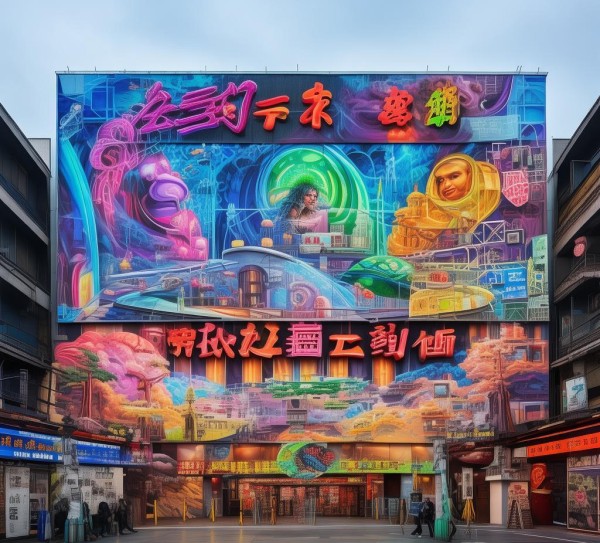 金华社区，广告设计的智慧与创新