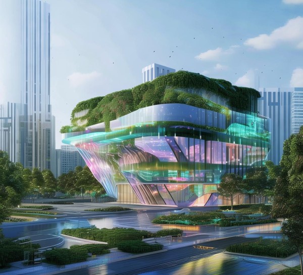 广告规划设计中心，未来城市的精神家园