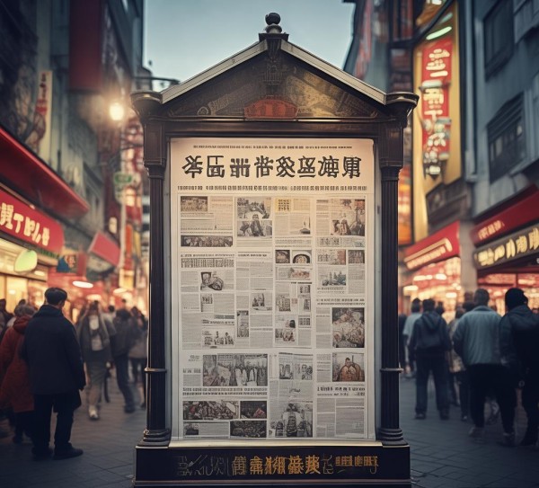 报纸,传播文明,服务社会—分析报刊宣传广告案例