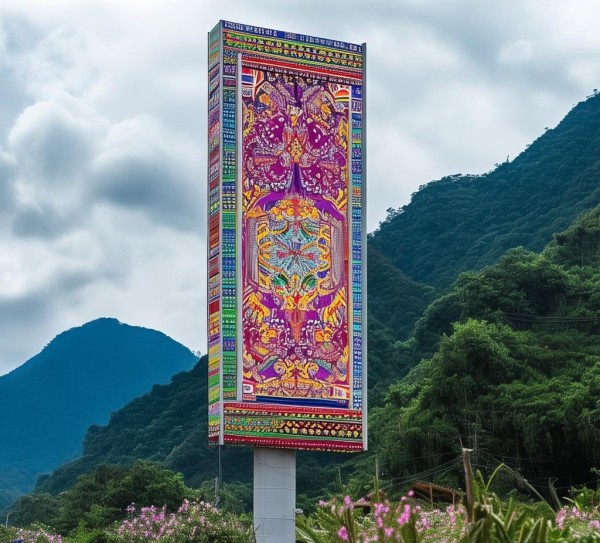贵州落地广告牌规划设计,贵州之韵