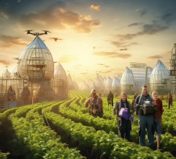 农业园广告规划，uring the Future of Agriculture