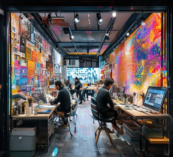 打造品牌视觉盛宴,从设计到创意,如何让广告店成为品牌展示的焦点