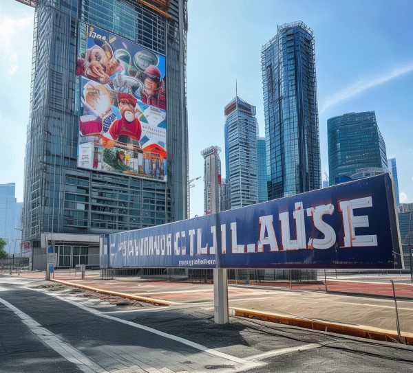 规划用地许可证与广告牌,助力城市化进程的创新解决方案