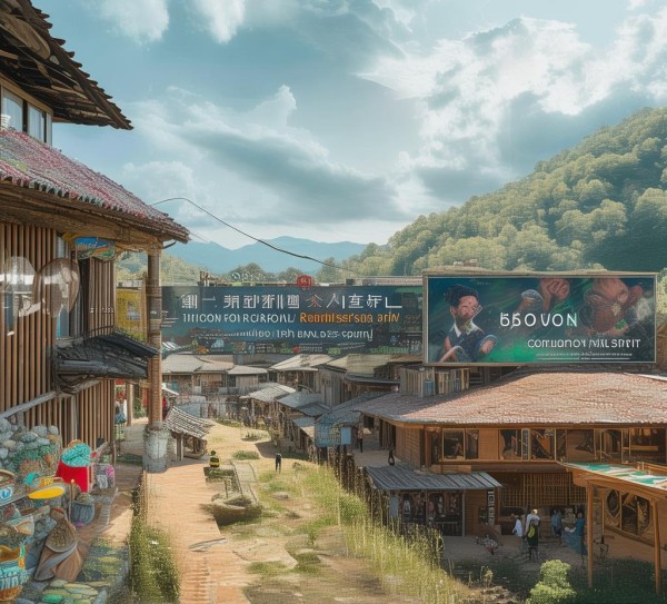 设计乡村振兴广告助力乡村振兴传递时代精神