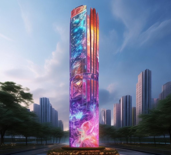 甘肃广告牌,未来城市的视觉指南