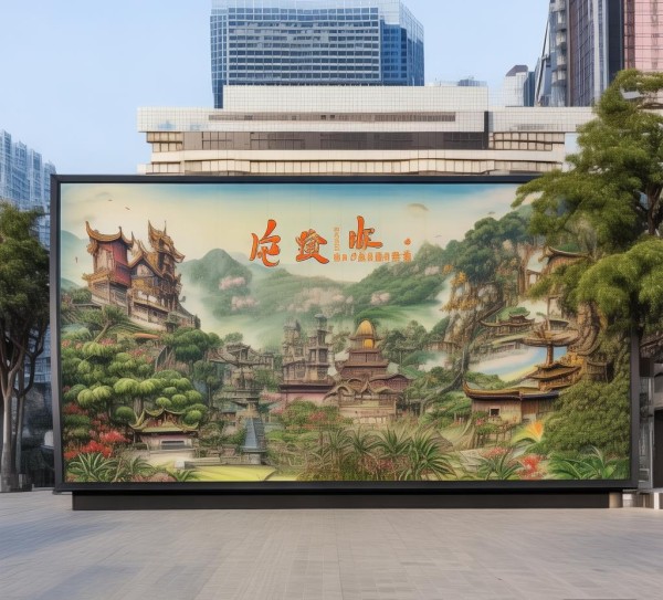 常德ographical Outdoor Advertising Design:A Comprehensive Overview