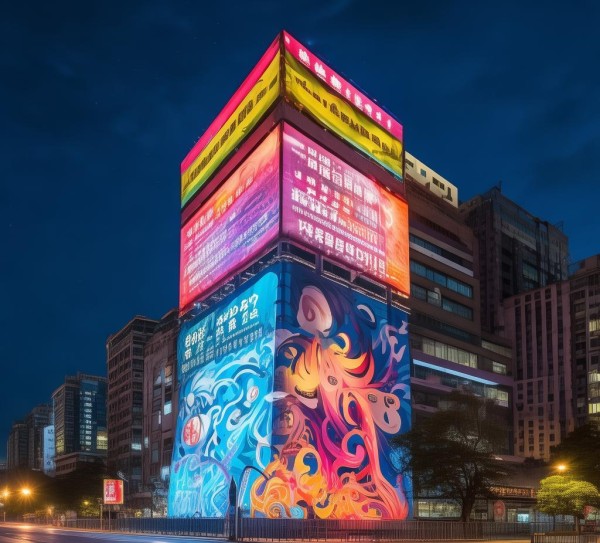 湖北广告牌,创意与实践,城市之光
