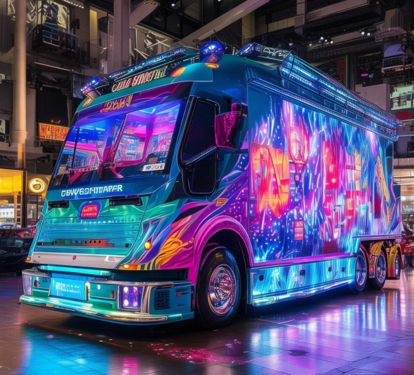 舞台车，广告公司的新宠的高级产品