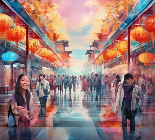 杭州社区广告设计图,一场视觉与情感的交织