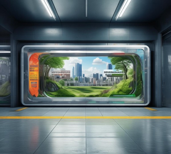 地铁站广告规划图纸设计,让城市更美好