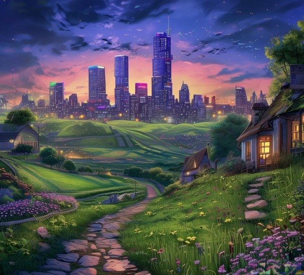 美丽乡村，城市新风景