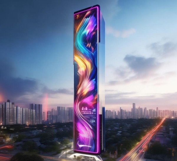江庄广告牌设计图——视觉之光绽放城市光彩