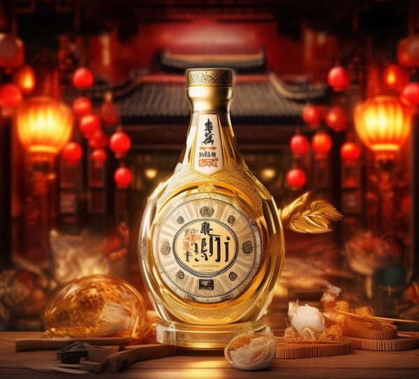 白酒经典广告图,品质与创新的完美结合