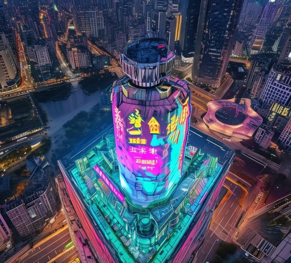 上海楼顶广告，城市未来的一张名片