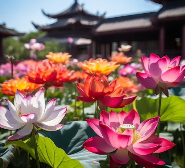 荷花院，一场视觉盛宴，一场品牌激活