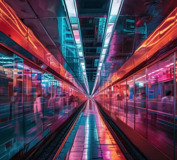 地铁城市,视觉与触觉的双重体验