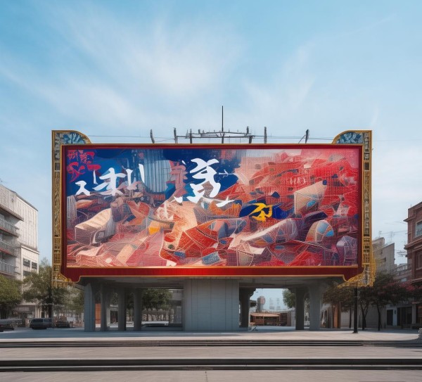 西安广告公司宣传栏，西安文化与商业的完美融合
