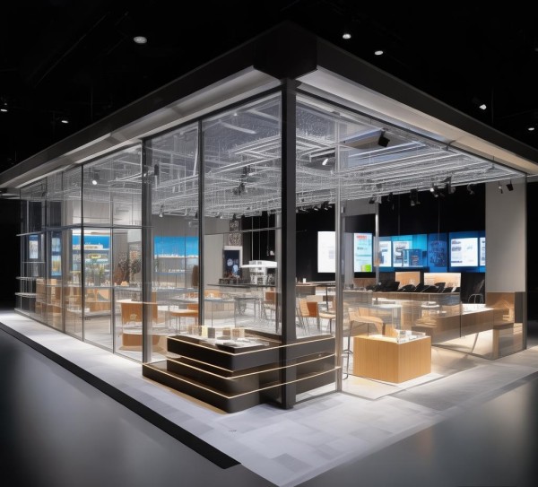精准定位广告店空间设计规划图，从概念到实践的完整方案