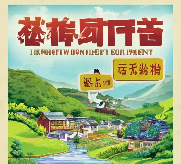 家乡广告设计，助力乡村振兴，传递乡情，提升品牌形象