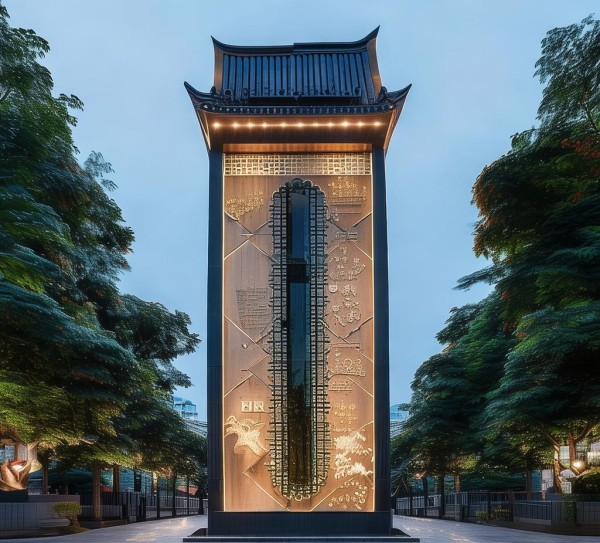 陇川广告牌设计与展示,经典与创新的融合