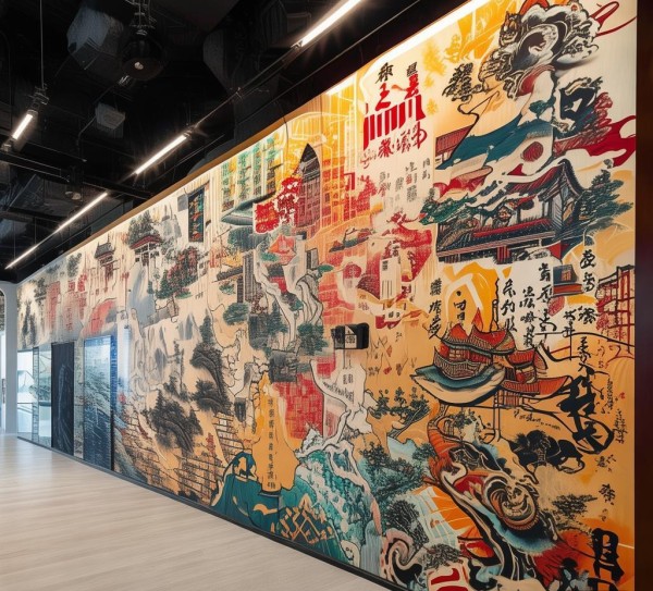 广告公司文化宣传墙设计,从文化传承到品牌传播的创新实践
