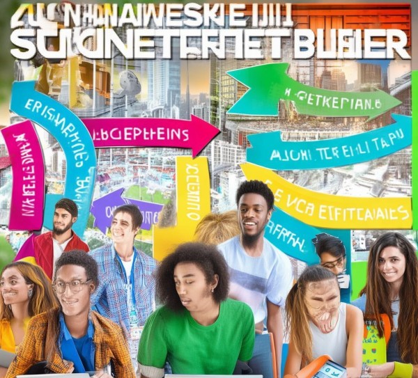 学生生涯规划广告设计，你的职业方向与未来！