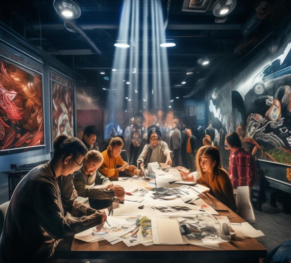 聚光灯下，昆明广告设计，创新与融合的未来