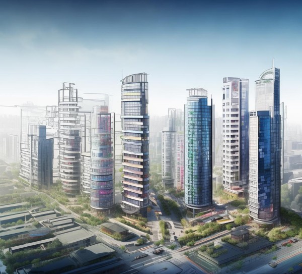 舟山城市楼体广告规划设计图,从规划到实践
