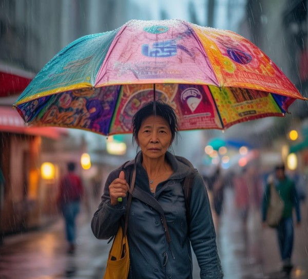雨伞广告，平凡中的伟大