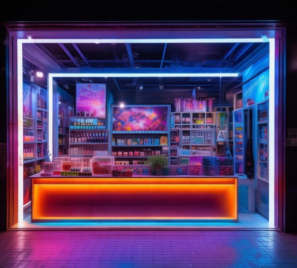 颜色与氛围,打造视觉吸引力强的广告门店空间规划