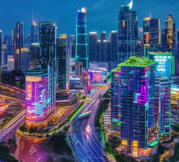 绽放城市之韵,海口市广告规划设计的现代美学