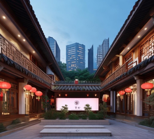 卖房宣传广告案例,传统与现代的完美结合