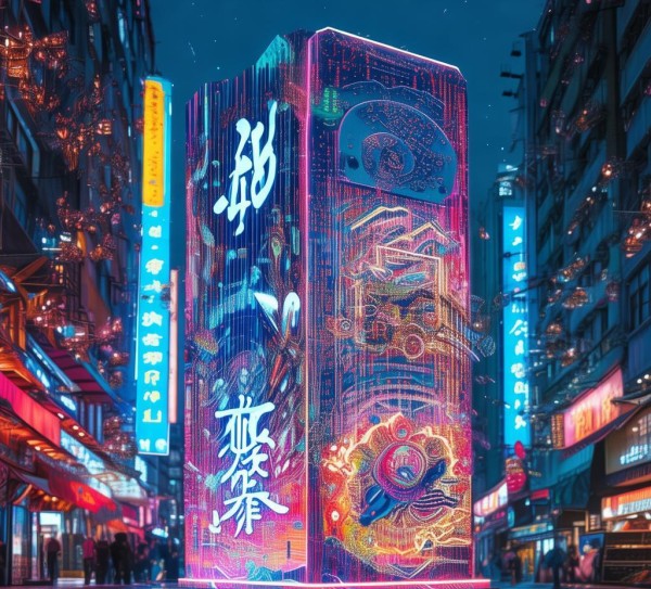 韩城的广告装饰，艺术与科技的完美融合