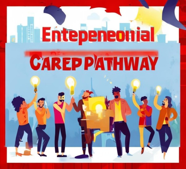 开启创业职业的新篇章—创业职业规划广告设计