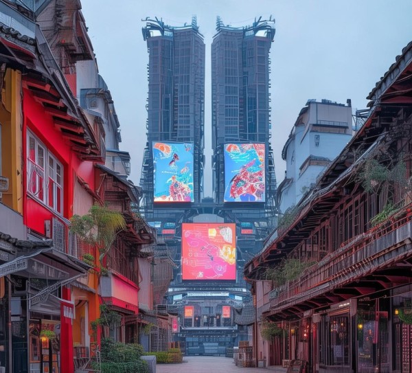 通江县城乡广告规划设计，数字时代下的城乡融合