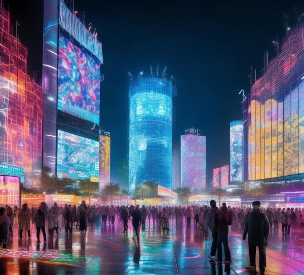 北京国家广告园,数字时代的视觉盛宴