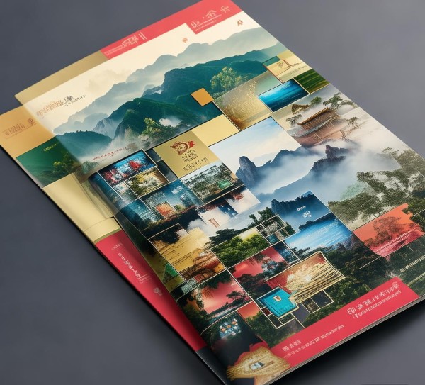 云南广告公司的宣传画册,经典与创新的结合