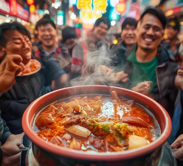 麻辣烫,让生活更快乐的广告语