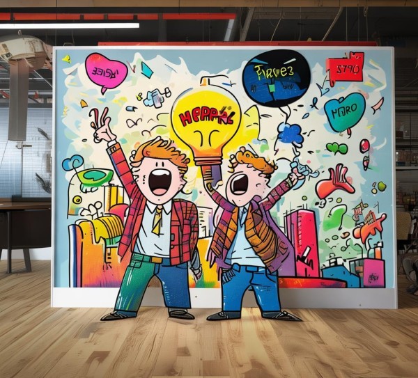 广告公司漫画宣传语录,创意与幽默,开启品牌之旅!