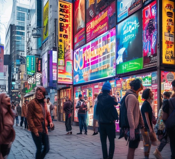 街区户外广告规划,城市活力的生根