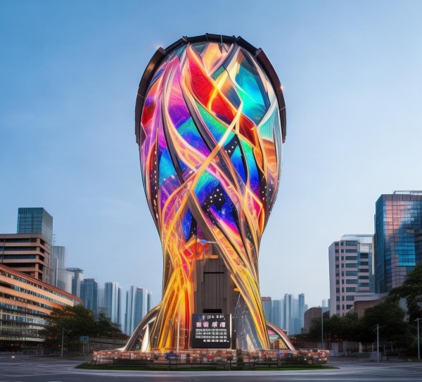 邵阳地标广告牌,Design与应用的创新与意义