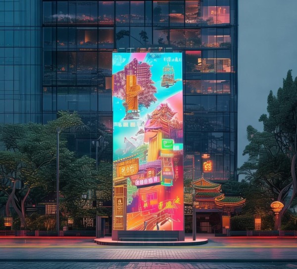 衡阳地标，广告牌与文化传承的完美结合