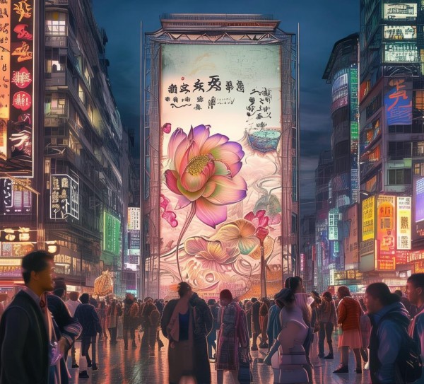 文明之花绽放，传统广告与后文化的对话