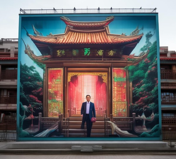 槐荫区的宣传广告，创新与传承的完美融合