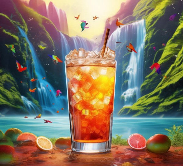 冰红茶,广告宣传片的视觉盛宴
