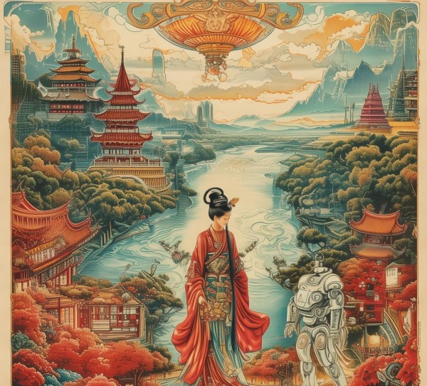 国风广告，传统文化与现代生活的完美融合